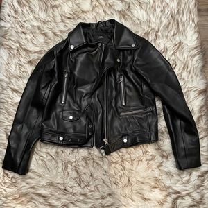 Zara Faux leather jacket